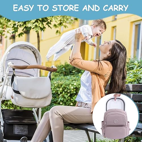 Foldable Baby Bottle Washing Basin, Baby wash Basin, Baby dishwashing Basin, Travel and Picnic Essential, Saves Space and can be Put into a Backpack - Jamouz