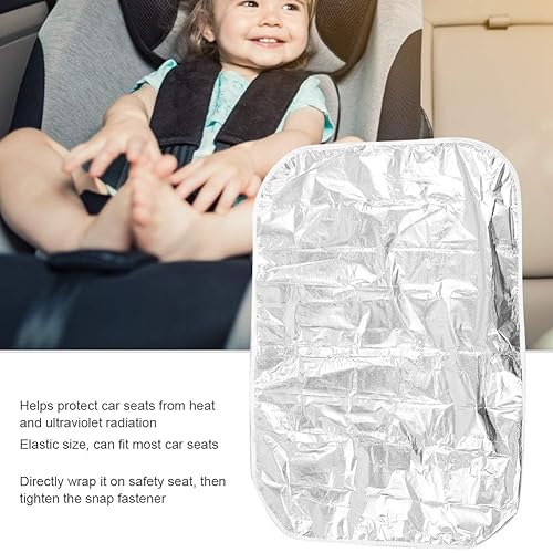 Car Seat Sun Shade Cover, Heat Insulation UV Block Covers and Blocks Out Heat & Sun, Comfortable for Baby or Child - Jamouz