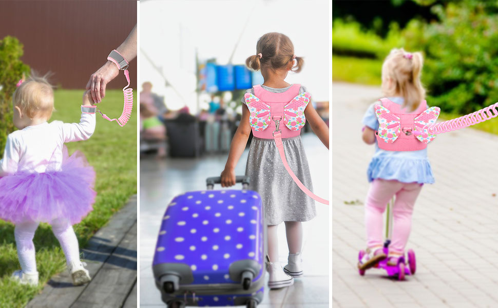 toddler leash butterfly 