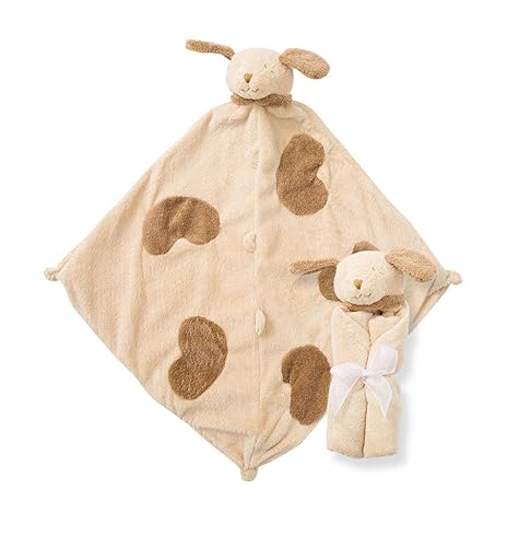 Angel Dear - Brown Giraffe, Cuddle Twins Blankie Set, 2 Count (Pack of 1) - Jamouz