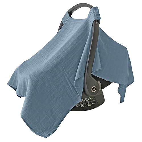 MOZAH Baby Multi-Use Cover: 9-in-1 Car Seat Covers Canopy Cover, Breathable Breastfeeding Cover, Stroller Cover & More, Boys & Girls Shower Gifts (Warm Taupe) - Jamouz