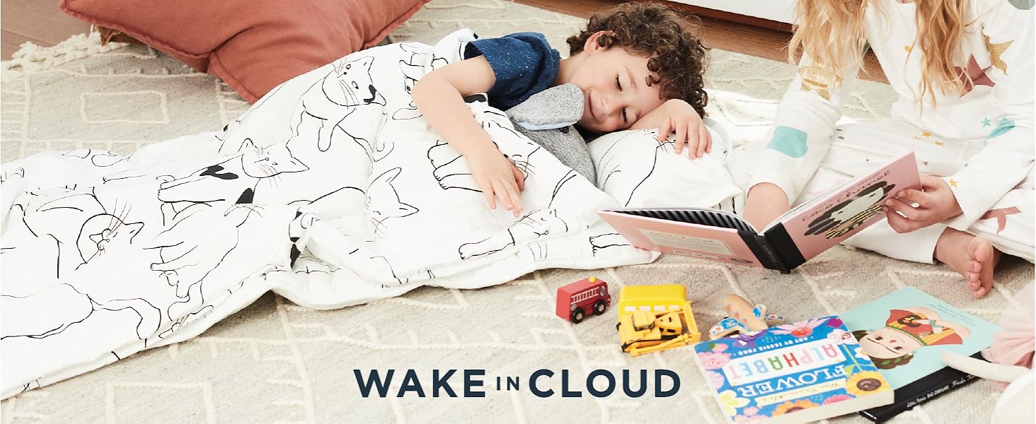 Portable bedding or cot for children making sleeping or napping easy at daycare school or camping