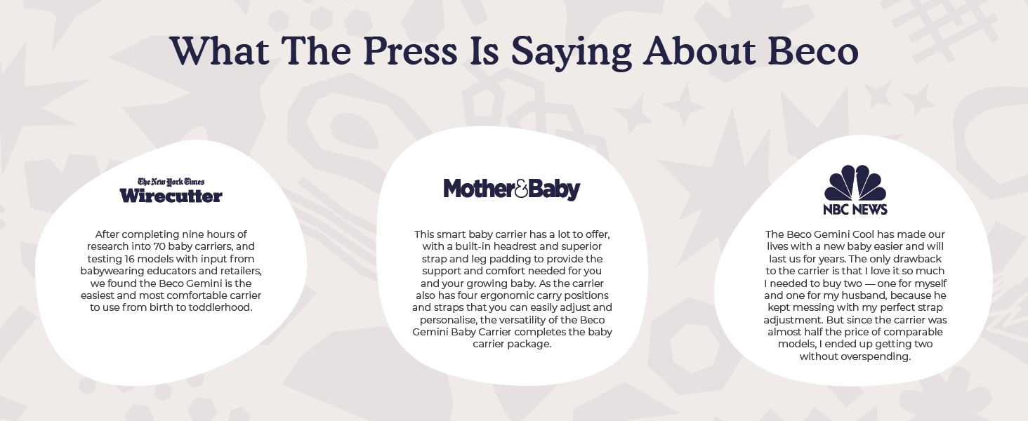 beco gemini cool wirecutter mother and baby nbc news lightweight breathable