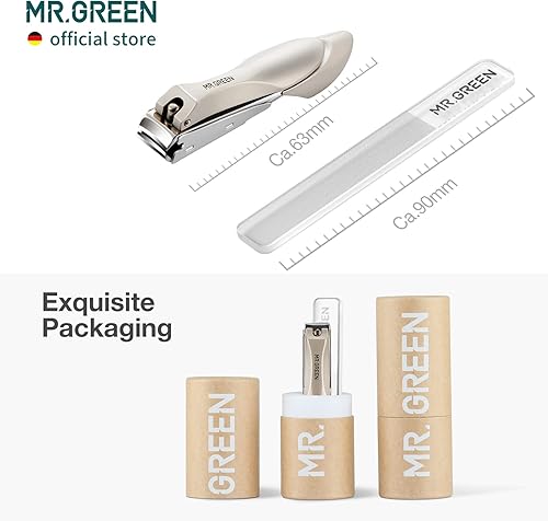 MR.GREEN Baby Safety Nail Clippers Nail Care Clippers Fingernail Cutter Newborn Baby Convenient Nail File Manicure Tools (Baby Nail Clipper) - Jamouz
