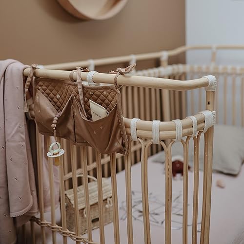 mushie 100% Silicone Baby Pacifier Clip BPA Free | Eva (Mauve) - Jamouz