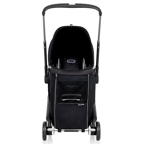 Evenflo Shyft DualRide Carryall Storage Bag (Black) - Jamouz