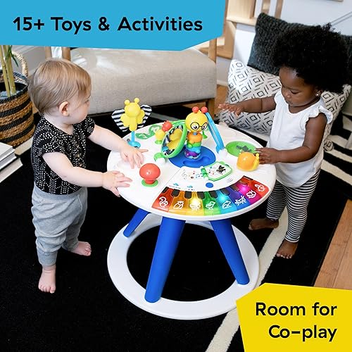 Baby Einstein Around We Grow 4-in-1 Walker, Discovery Activity Center and Table, Age 6 Months and up - Jamouz