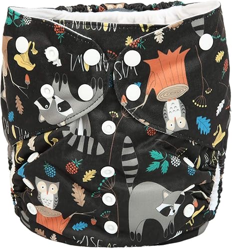 2 to 7 Years Old Junior Big Cloth Diaper Pocket Reusable Baby Kids Toddler (Be Brave) - Jamouz