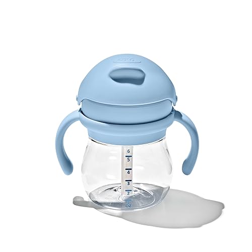 OXO Tot Transitions Straw Cup with Removable Handles - 6 oz. - Dusk - Jamouz