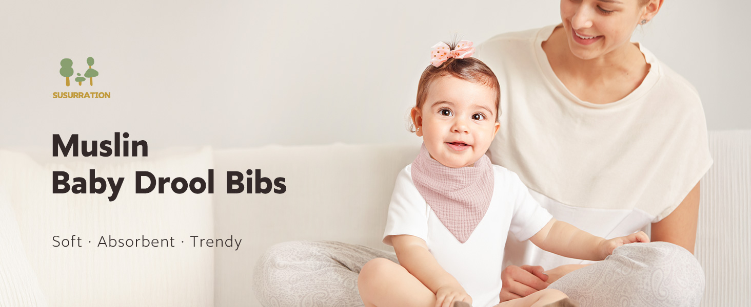 Muslin Baby Bibs