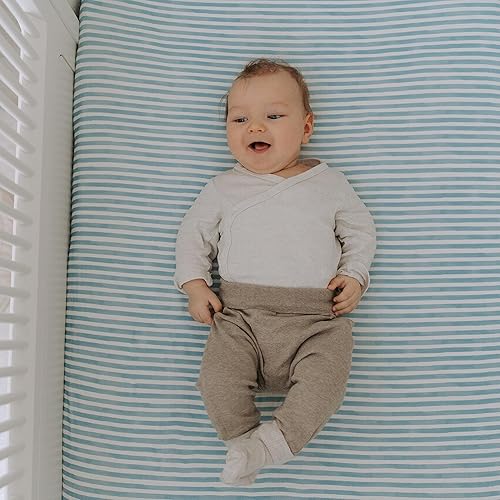 Baby Changing Pad Cover 2-Pack for Girls (Fleurette) - Premium Fitted Sheets Baby Diaper Changing Table Cover - Buttery Soft Cotton Blend - Jamouz