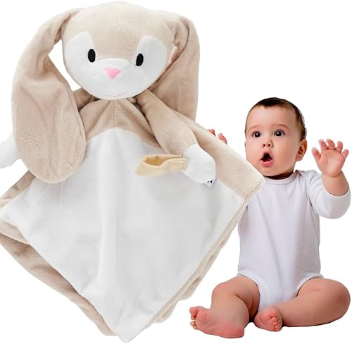 Riff Raff Bunny Sleep-Soother Unique Lullaby, Heartbeat & White Noise Plush, Washable, Portable, Perfect Sleep Aid - Jamouz