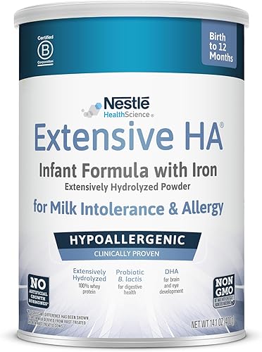 Extensive HA® Hypoallergenic Infant Formula with Iron, DHA & Probiotics, 14.1 oz - Jamouz