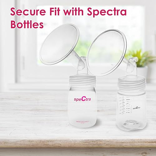 Nenesupply 2pc 17mm Flanges Compatible with Spectra S1 Spectra S2 Synergy Gold Breastpumps Replacement to Spectra Pump Parts and Spectra Flange Replace Spectra S2 Parts and Spectra 17mm - Jamouz