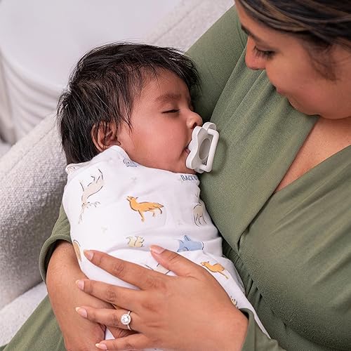 HALO 100% Cotton Sleepsack Swaddle, 3-Way Adjustable Wearable Blanket, TOG 1.5, Baby Blue, Newborn, 0-3 Months - Jamouz