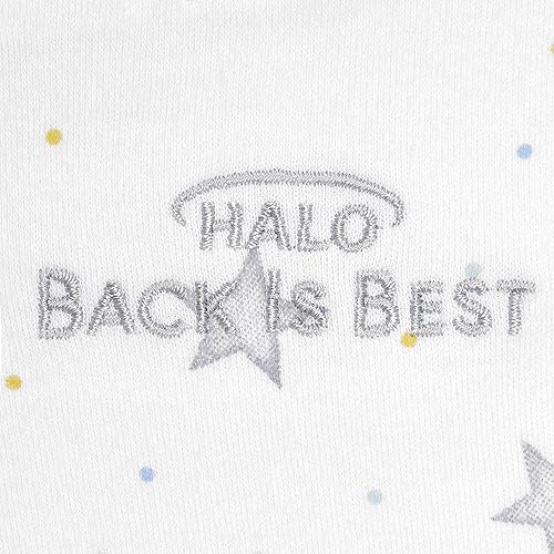 HALO 100% Cotton Sleepsack Swaddle, 3-Way Adjustable Wearable Blanket, TOG 1.5, Baby Blue, Newborn, 0-3 Months - Jamouz