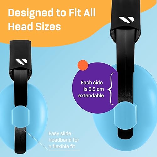 Vanderfields Baby Ear Protection Noise Cancelling Headphones for Babies, Toddlers, Infants 3 months to 2 years - Jamouz