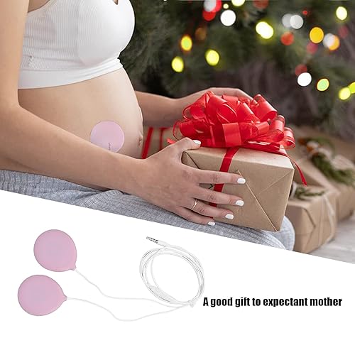 Bellytunes Prenatal Pregnancy Earbuds Adapter System Turns Ear Bud Into Baby Bump Belly Speakers Pregnancy Headphones Safely Play Music, Sounds, and Voices to Your Baby in The Womb - Jamouz