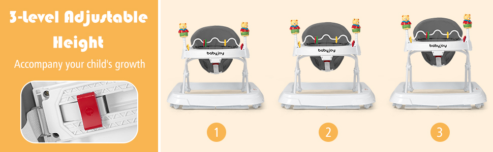 baby walker with wheels