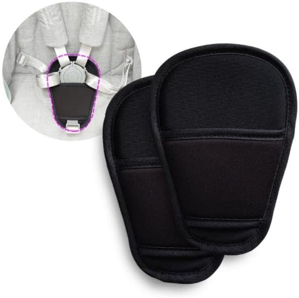 Baby Stroller Crotch Pads Car Seat Stroller Strap Pads Universal Cushion Crotch Pads for Infants Child Kids Infant Seat Stroller Strap Comfort Cushion Baby Car Seats Belt Strap Covers Pushchair - Jamouz