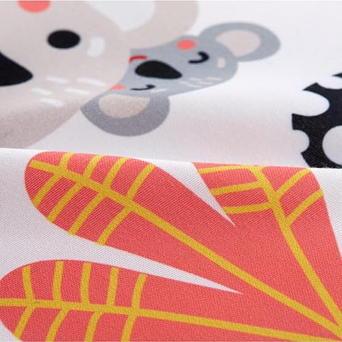 4Pcs Breathable Mesh Liner Anti-Collision Breathable Cushioned Pads Soft Padding for Sides Padded Covers (Koalas) - Jamouz