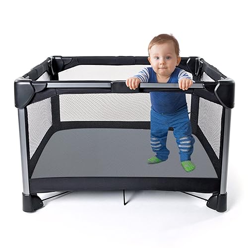 Pack and Play Sheets Fitted, Compatible with 4moms Breeze Plus Playard & Breeze GO Playard, Cotton Pack and Play Sheets Cover, Grey - Jamouz