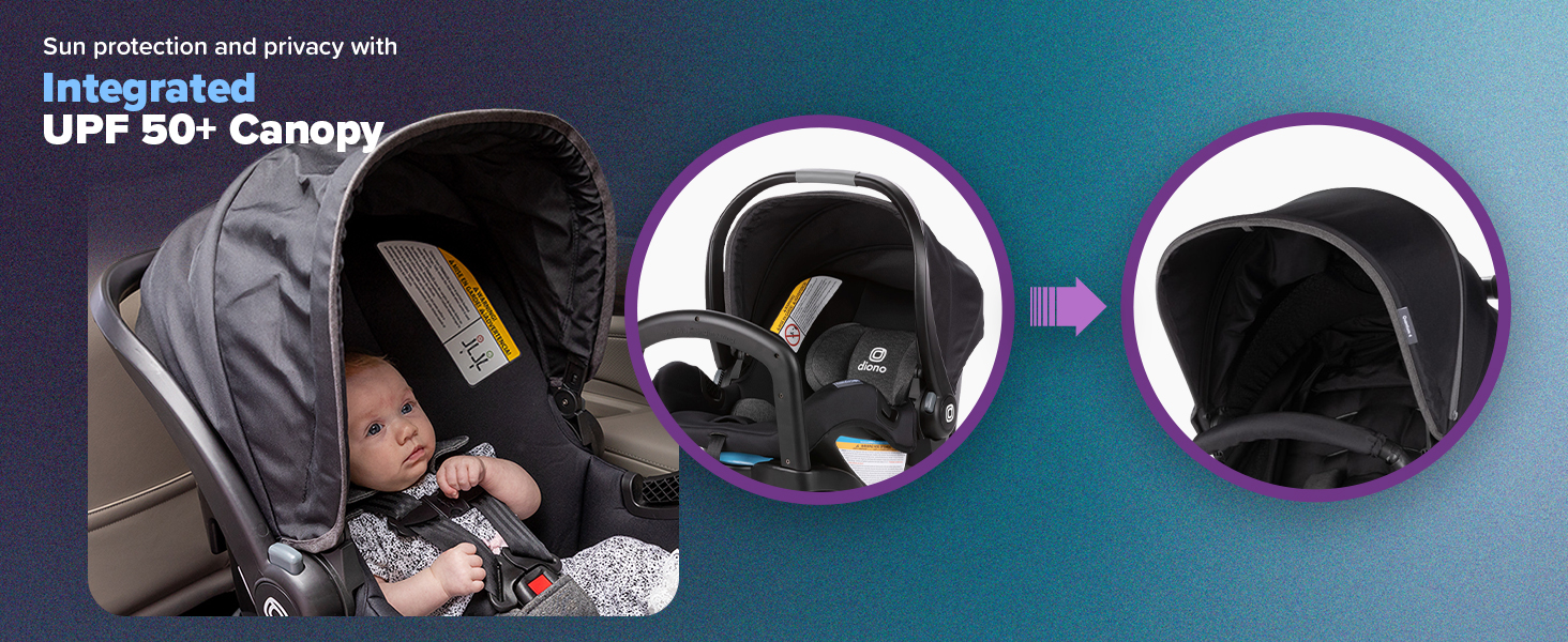 Infant Carrier Infant Car Seat and Base, Rear-Facing for Infants 