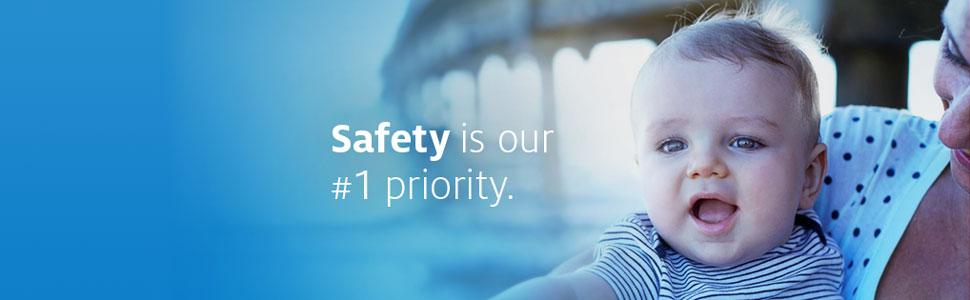 Johnson's Baby Banner - Safety is our #1 priority