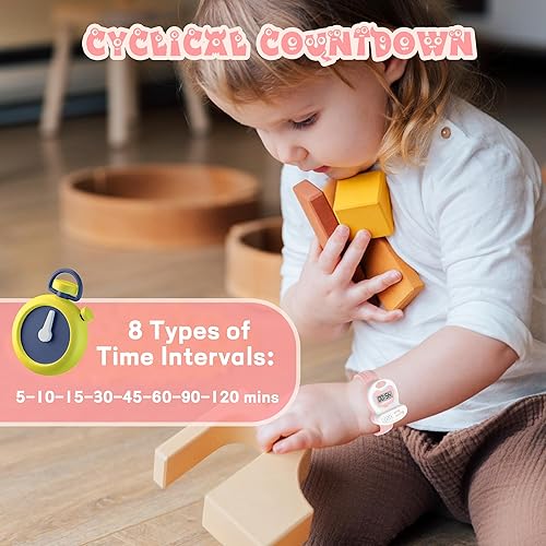 NN BEN NEVIS Potty Training Watch, Potty Timer Toilet Shape and LED Colorful Lights, Toddler Toilet Training Aid, Remind Toddler to Go to The Toilet, Best Gift for Toddlers - Jamouz