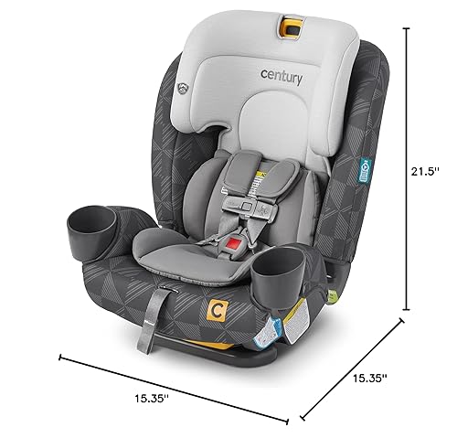 Century Drive On 3-in-1 Car Seat – All-in-One Car Seat for Kids 5-100 lb, Metro - Jamouz