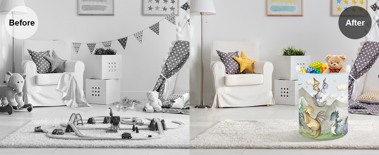 Rocket Space Laundry Basket