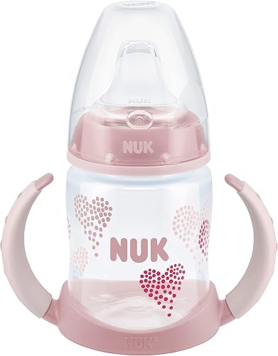 NUK Learner Cup, 6+ Months, Timeless Collection,  Exclusive, 5 Oz, Pack of 2 – BPA Free, Spill Proof Sippy Cup - Jamouz
