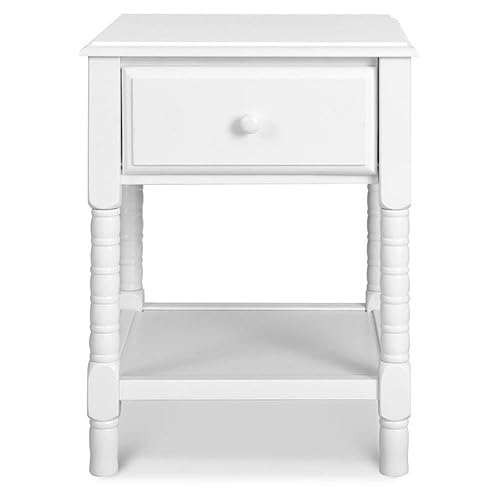 Davinci Jenny Lind Spindle 3-Drawer Dresser in White - Jamouz