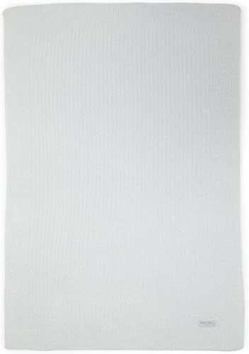 Barefoot Dreams CozyChic Lite Baby Receiving Blanket, Moonbeam, 30'x30' - Jamouz