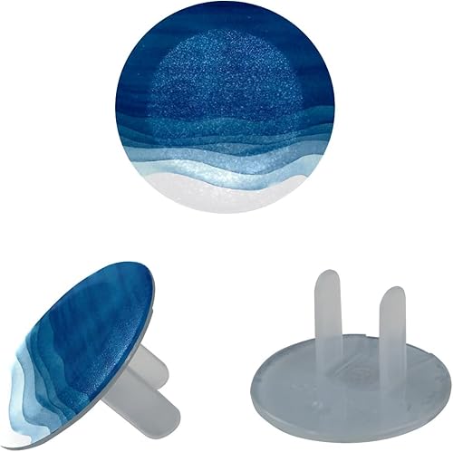 12 PCS Baby Child Proofing Outlet Covers, Electrical Safety Socket Protection Caps for 2-Prong Power Wall Plate Pure Black, czbhg-001 - Jamouz