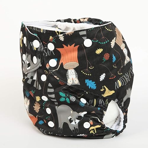 2 to 7 Years Old Junior Big Cloth Diaper Pocket Reusable Baby Kids Toddler (Be Brave) - Jamouz