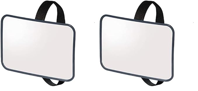 Jolly Jumper Driver's Baby Mirror - Carbon Black (Pack of 2) - Jamouz