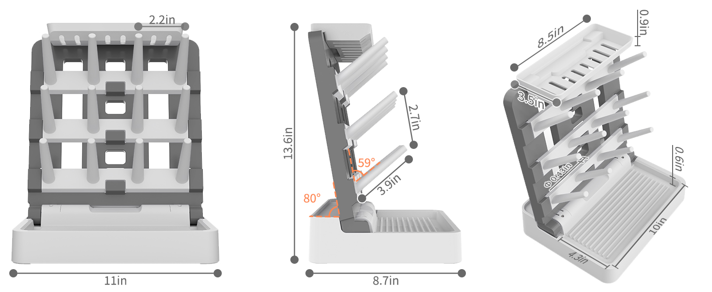 baby bottle drying rack