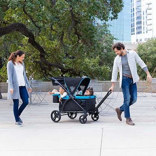 Baby Trend Expedition 2-in-1 Stroller Wagon PLUS, Ultra Marine - Jamouz