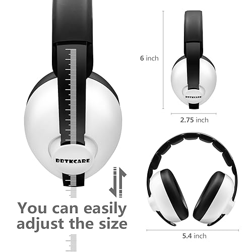 Baby Ear Protection Noise Cancelling Headphones for Babies for 3 Months to 3 Years (Blue) - Jamouz