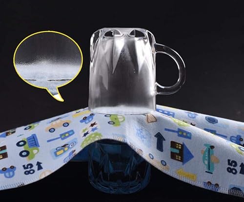 4pcs Pack Monvecle Baby Infant Cotton Waterproof Changing Pads Washable Resuable Diapers Liners Mats Small 18'x12' - Jamouz