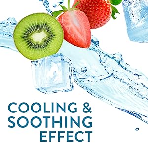 cooling and soothing effect