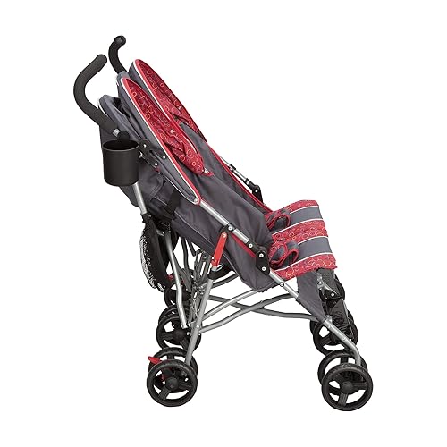 Delta Children LX Side by Side Stroller - with Recline, Storage & Compact Fold, Grey - Jamouz