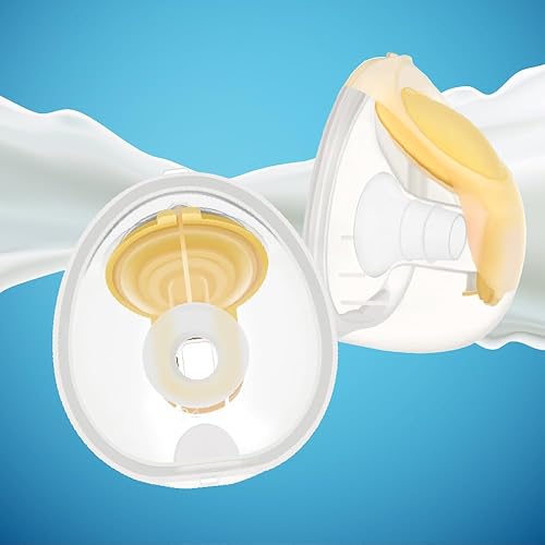 Maymom Flange Inserts 19 mm for Medela, Spectra 24 mm Shields/Flanges, Momcozy/Willow Wearable Cup. Compatible with Medela Freestyle, Harmony to Reduce 24mm Nipple Tunnel Down to 19 mm; 2pc/Each - Jamouz