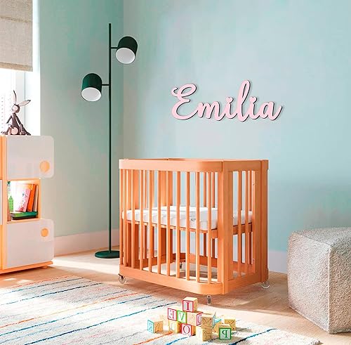 Personalized Custom Wood Name Sign for Nursery Decor, Family Name Signs Personalized, Custom Sign, Baby Name Signs for Nursery Wall Decor, Custom Name Sign for Wall, Custom Signs Baby Sign Wooden Sign - Jamouz