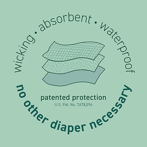 Boys' Pull-up Reusable Absorbent Swim Diaper, Royal Blue Sharks, 3T - Jamouz