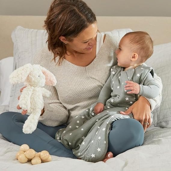 GUNAMUNA Unisex Baby Sleep Bag, Sleep Sack Sleeping Bag for Infants Toddlers, Easy Changing Diaper Zipper, Nap Time, 1.0 TOG - Jamouz