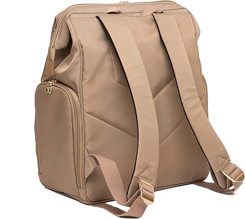 Sarah Wells Norah Breast Pump Backpack (Latte) - Jamouz