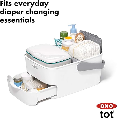 OXO Tot Diaper Caddy with Changing Mat - Jamouz