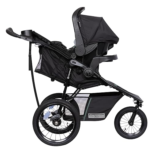 Baby Trend Expedition® DLX Jogger Travel System with EZ-Lift™ PLUS Infant Car Seat, Dash Sage - Jamouz